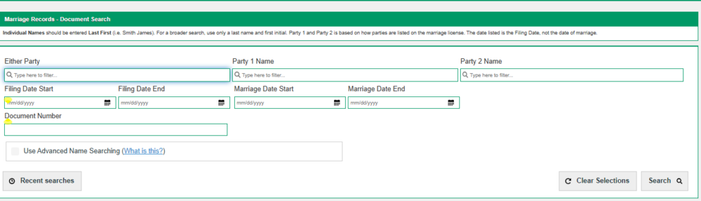 Ingham County Marriage & Divorce Records